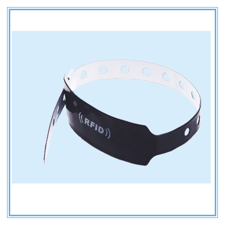Bars / Night clubs access control NTAG213 full color paper NFC wristband